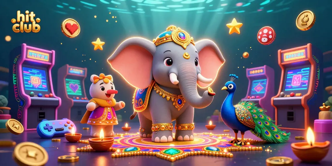 Spin the reels at hit club with vibrant 3D characters and gambling themes shining bright.